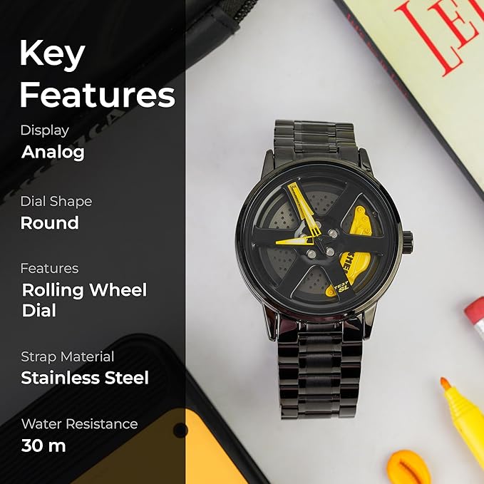 Rotating Rim Watch (Mens) 2