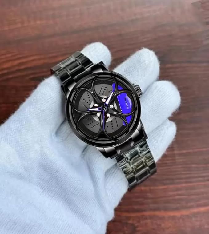 Rotating Rim Watch (Mens) 3