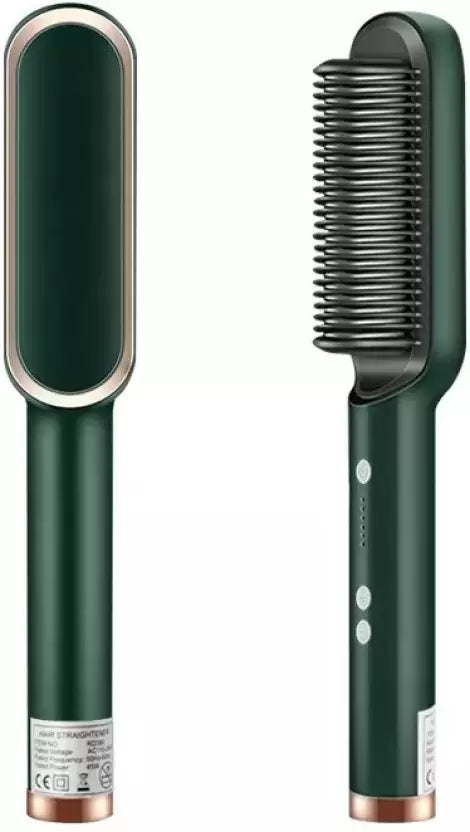 3 in 1 Ceramic Fast Hair Straightener comb (Multicolored)