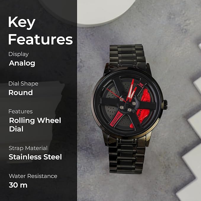 Rotating Rim Watch (Mens) 2