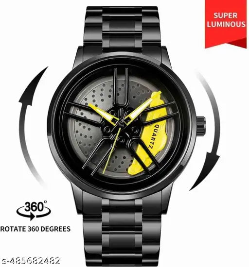 Rotating Wheel Watch (Mens) 4